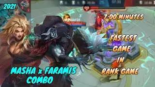 Super Fast Game Masha x Faramis Combo 2021