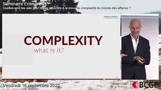 EF 2022 I Réussir face à la complexité: c’est plus simple qu’il n’y paraît !