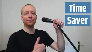 Setup Mic Stands Faster (I Wish I Knew This Years Ago)
