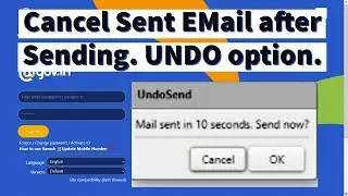 Stop your email sending after clicking on Sent in Government/NIC EMail ID.