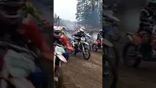 гонка pitcross 11.11.23 старт 2й линии класса серебро #beta300rr #enduro