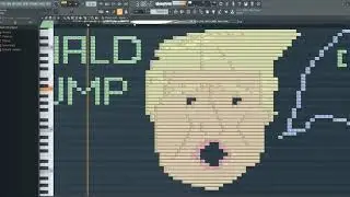Midi Lab- Donald Trump Midi Art#1 | What Donald Trump Sounds Like MIDI Art