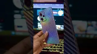 REDMI NOTE 12 PRO 5G | BACK SKIN LAMINATION | #vadherkaran #redminote12pro #shorts #viral #tech