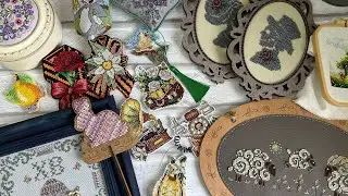 #202 Вышивальные итоги ВЕСНЫ 2024 / 23 ГОТОВЫЕ РАБОТЫ