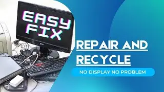 How to repair no display monitors and laptops | fix no display issue | easy repairing tips malayalam