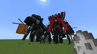 Skibidi Toilet 62  in Minecraft PE