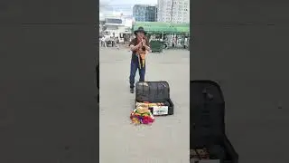 Уличный музыкант из Новосибирска #рекомендации #уличнаямузыка