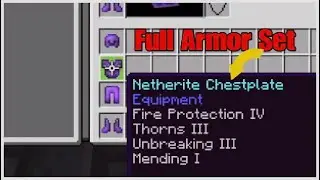 How to Make The Best Armor Set in Minecraft 1.19