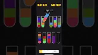 Прохождение Water Sort Puzzle level 272 👍🏻👍🏻👍🏻