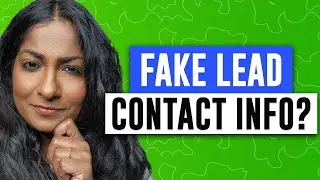 Prevent FAKE Lead Contact Info in CRM - How to Validate Leads