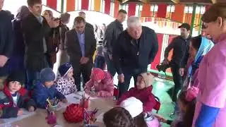 Открытие детского сада в селении Буглен