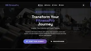 FitnessPro | Full Stack Django Gym Management System | Project Showcase