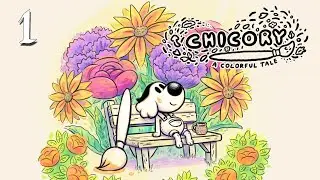 Chicory A Colorful Tale ПРОХОЖДЕНИЕ  - 1: ENERGOS - Ну типа что-то рисуем