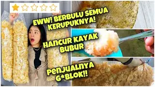 BELI KERUPUK KULIT BERDASARKAN RATING TERBURUK DI SHOPEE!