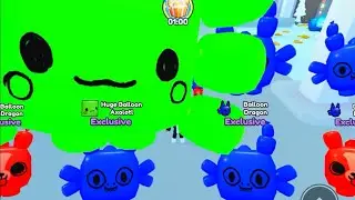 Hatching 20 EXCLUSIVE BALLOON EGGS in Pet Simulator X Roblox