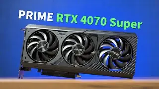 【Huan】 華碩首次推出PRIME系列顯卡: ASUS PRIME RTX 4070 Super實測