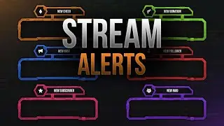 RoboticAlerts (Stream Alerts | Speed Art + Template) | FREE