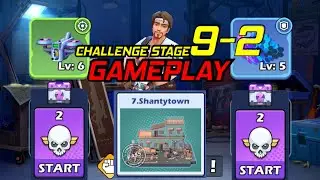 Zombie Waves | Challenge Stage 9-2 Full Gameplay