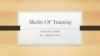Benefit of Training to employees and Organization