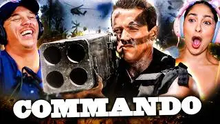 Commando (1985) | Movie REACTION! | First Time Watch!