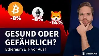 Bitcoin: Crash-Gefahr oder gesunde Korrektur? Ethereum ETF vor Aus & das Solana Meme Coin Problem