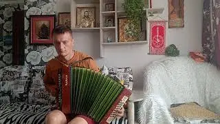 Мама мы все тяжело больны КИНО кавер на гармони