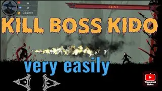 Kill Boss Kido easily| Ninja Arashi 2 kill kido| Boss Kido | How to kill kido easily