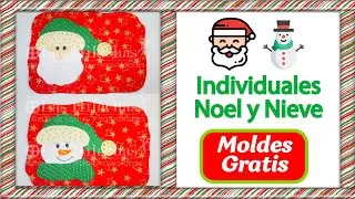🧑‍🎄⛄#Individuales #Noel y #Nieve - #Tutorial #Navideño🎄