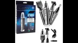 Лучший аккумуляторный триммер 4в1 за копейки-обзор триммера-бритва Kemei KM-6630 4в1