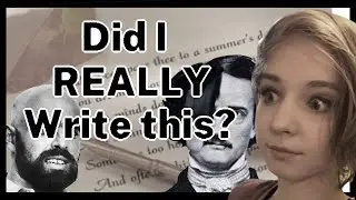 Reacting to my OLD bad Poetry | WARNING CRINGE