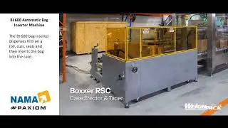 Roll, Cut, Seal & insert Bags into Cases By BI 600 Bag Inserter Machine