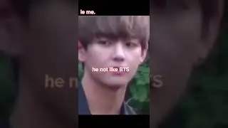 When he like/not like bts #taehyung #bts #shorts #btsshorts