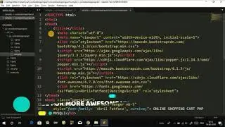 Create simple eCommerce Shopping Website using PHP and MySql