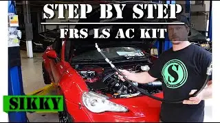 BRZ / FRS LS Swap AC Line Kit Install | SIKKY Manufacturing