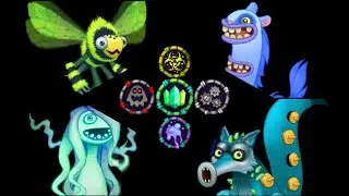 All Ethereal Monsters - Sounds | Animations | Elements ~ My Singing Monster