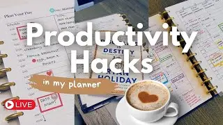 Productivity Hacks I Use In My Planner