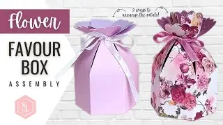 Flower Favour Box - Assembly Tutorial 🌸