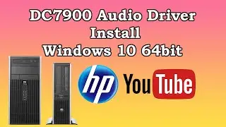 DC7900 Audio Driver Install in Windows 10 64bit | Urdu/Hindi | Abbas Computers