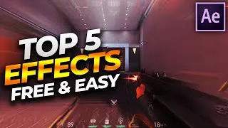 Top 5 Effects for Valorant Montages / Edits and How to Make Them (NO PLUGINS!) Tutorial