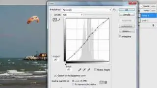 corso base di photoshop -  regolazione curve