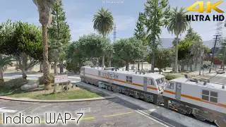 Indian Passenger Train at East Los Santos - Grand Theft Auto 5