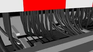 Revit Model with exact cable bending radius.