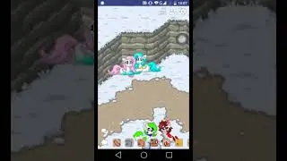 играю в пони таун с подругой)