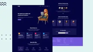 Create a Responsive Website Design Tutorial Using HTML, CSS & JS for Beginners | Figma to Html