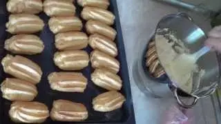 Заварное пирожное Эклер