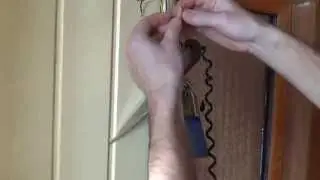Замена выключателя в бра .