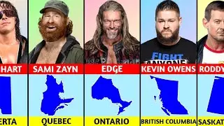 State Of Famous WWE Canadian 🇨🇦 Wrestlers