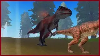 How to get SMOLDERING GIGANOTOSAURS in JURASSIC GENESIS (Roblox) | Strike me Down Badge