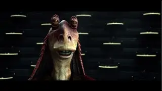 Jar Jar totally not being a Sith Lord for 