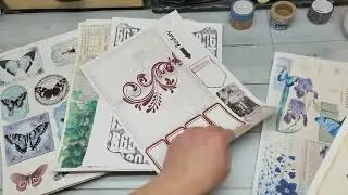Envelope Craft Accordion journal + Weekend SALE